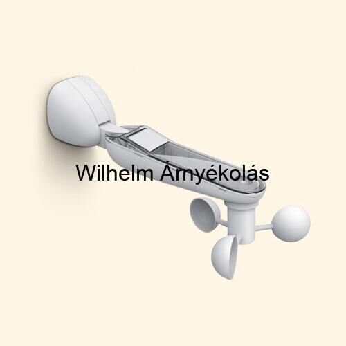 DC118 napelemes szél- és fényérzékelő, egyszerű telepítéssel és okos működéssel.